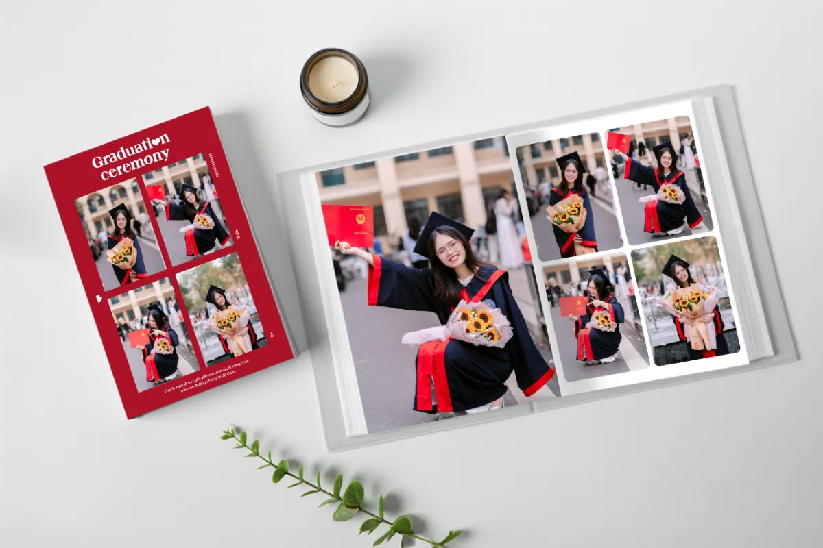Gợi ý mẫu photobook dành cho nhóm bạn thân, lớp học, câu lạc bộ đẹp và dễ làm